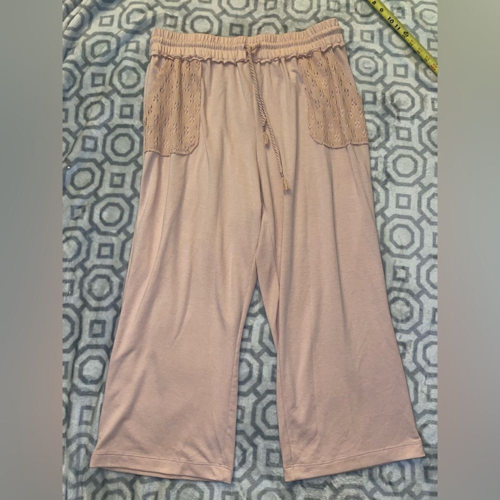 Live well blush pink lounge pants light pink